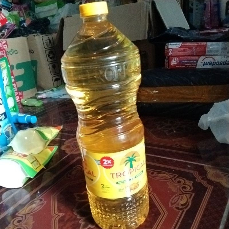 

Minyak goreng tropical 2liter botol