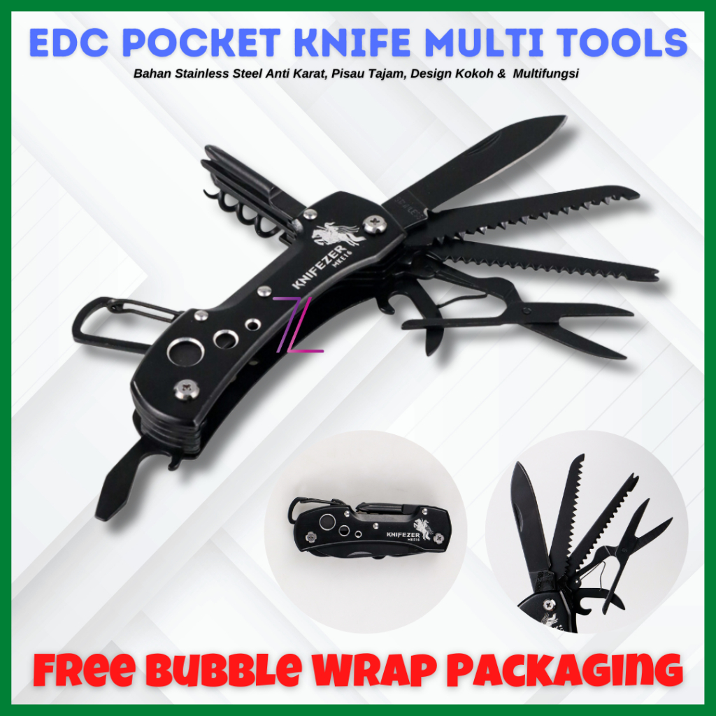 EDC Multitools / Pisau Lipat Outdoor / EDC Outdoor Multitools