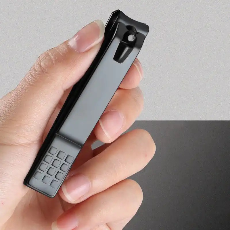 ED - GUNTING KUKU STAINLESS STEEL HITAM DOFF SUDUT MIRING LANCIP TAJAM-3