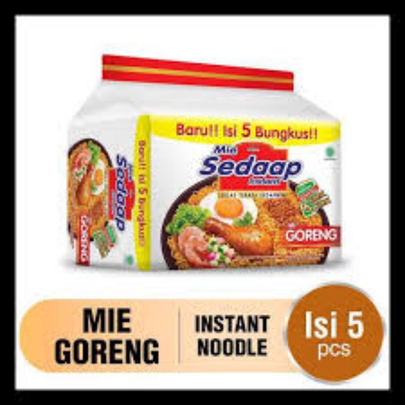 

Sedaap Mie goreng pack 5's