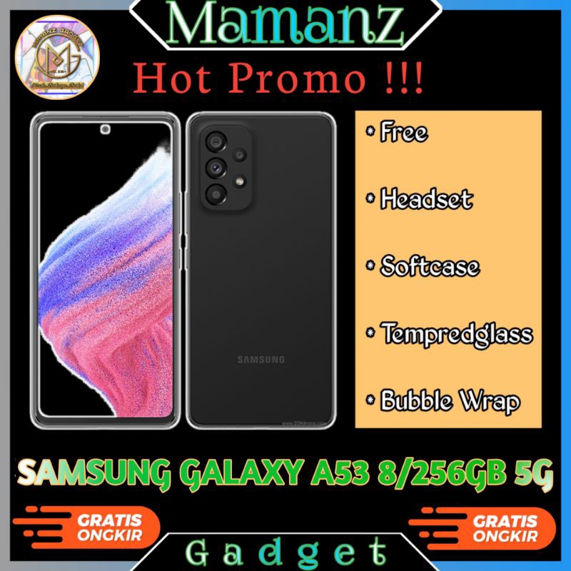 Samsung Galaxy A53 8/256Gb 5G Fullset ex Resmi murah