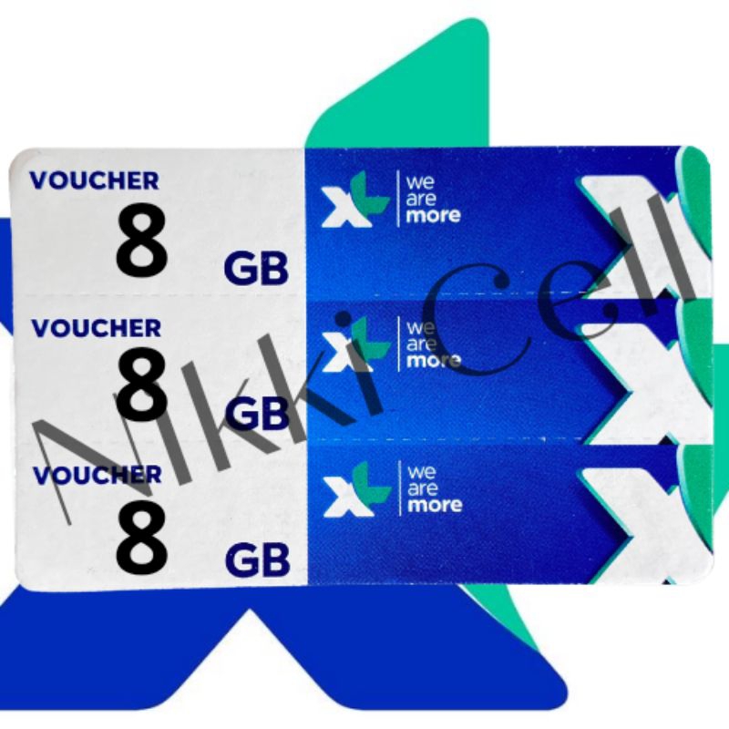 Voucher XL Hotrod 8 GB/30 Hari