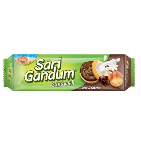 

Roma Sari Gandum Sandwich Chocolate 108 g