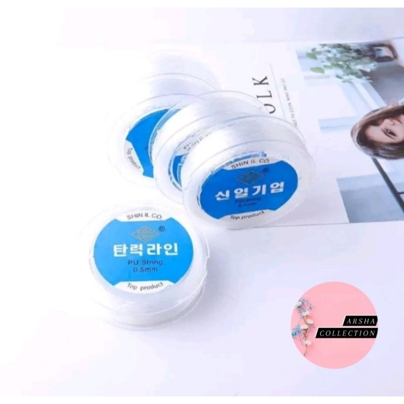 Tali kenur//karet kenur korea//crystal tec korea//karet gelang