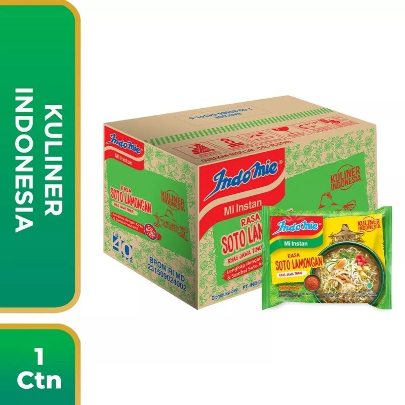

INDOMIE RASA SOTO LAMONGAN 1DUS ( ISI 40PCS )