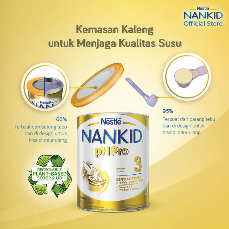 susu nan kid 3 tahun susu pertumbuhan