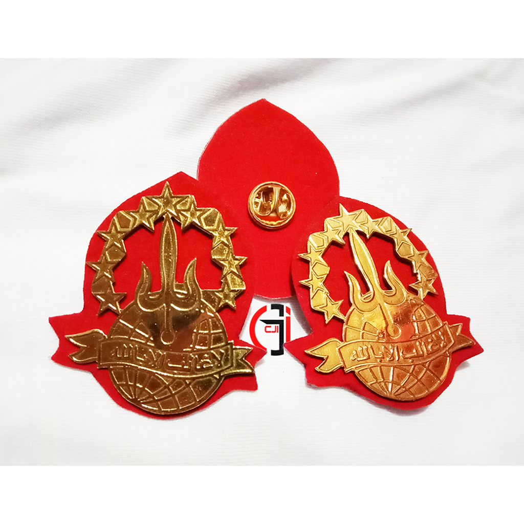 Pin Pagar Nusa Kuningan Logam