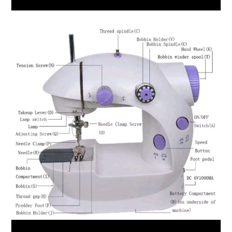 MINI SEWING MACHINE SM-202A