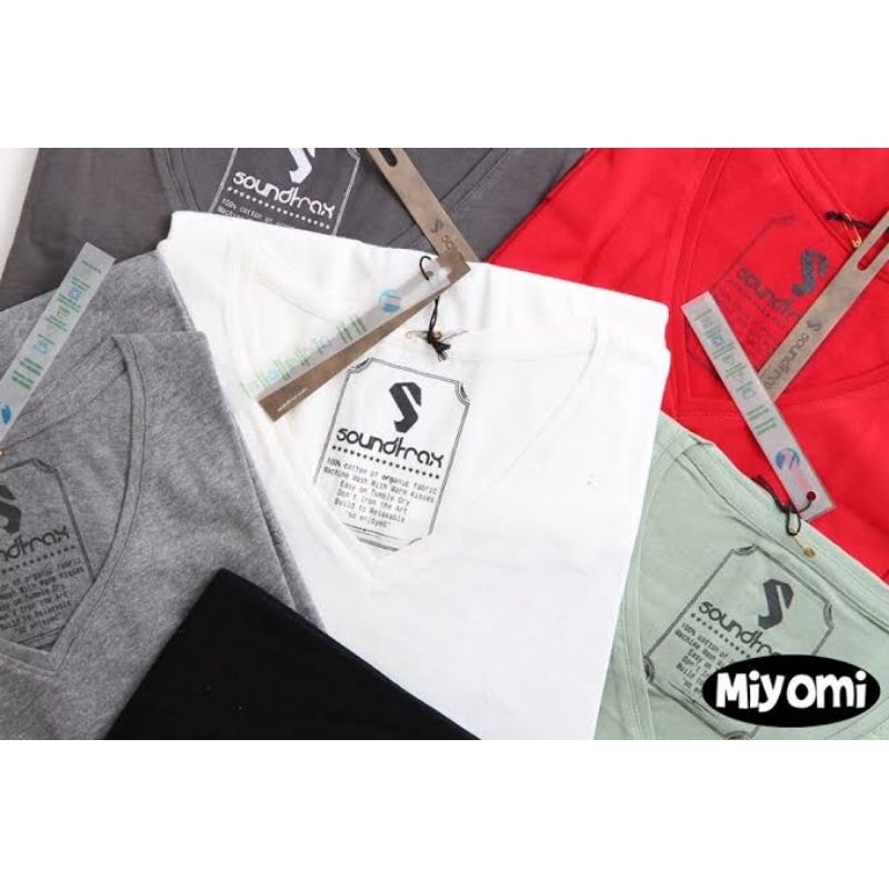 Kaos unisex soundtracx / kaos polos adem / kaos polos soundtrax