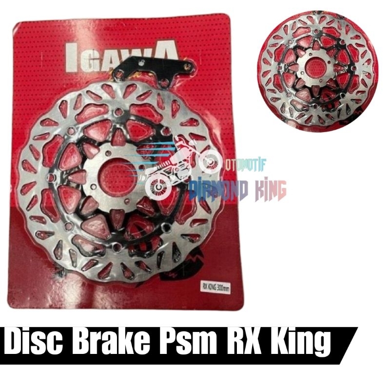 Disc Brake Psm Piringan Cakram Depan Lebar 300MM Model Psm Rx king Mxking Supra 125 Karisma Beat Jup