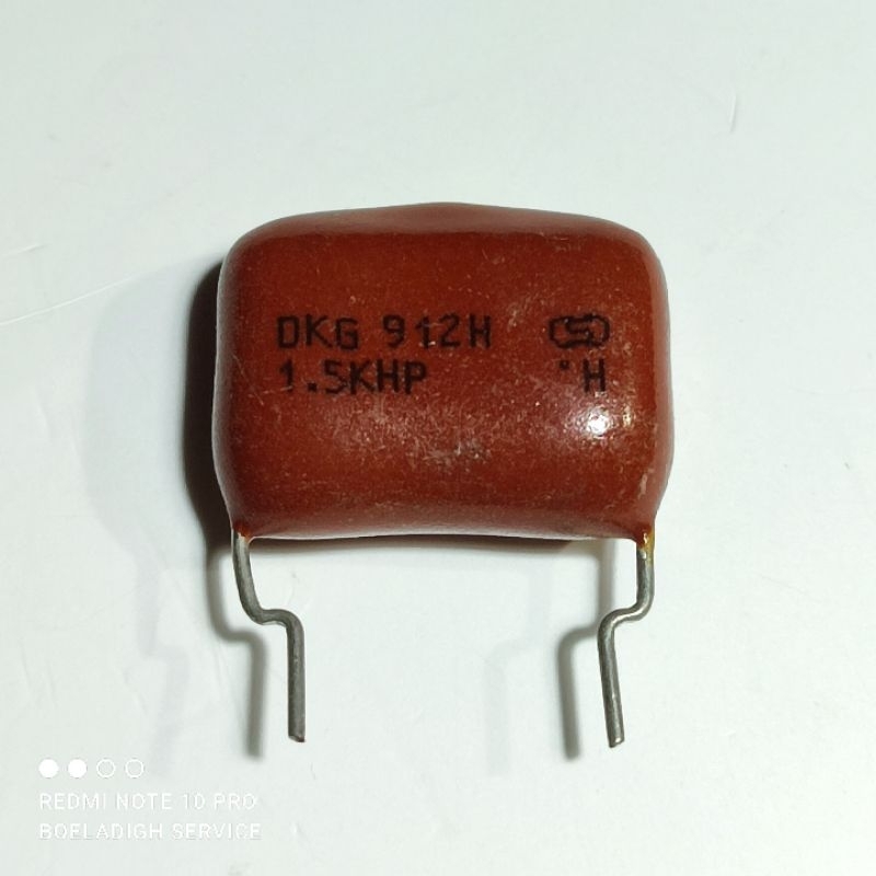 10 Pcs Capacitor 912 1500V 1.5KV 9.1nF 9.1n 9n1 Pengganti 912 1.6KV 2KV 1600V 2000V Milar Film Kapas
