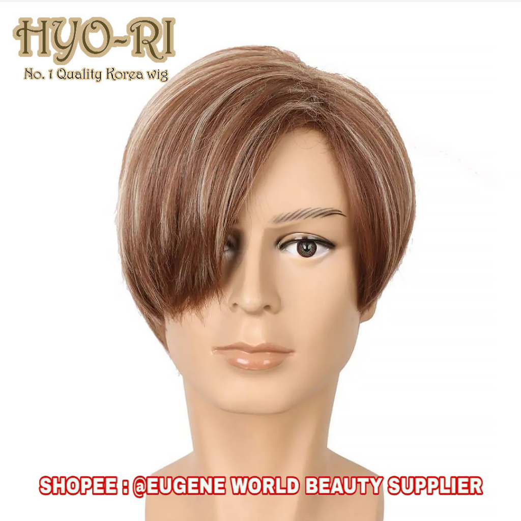 READY STOCK - RAMBUT PALSU FULL WIG LEON SCOTT KENNEDY WIG LEON S KENNEDY RESIDENT EVIL 2 RE2 REMAKE