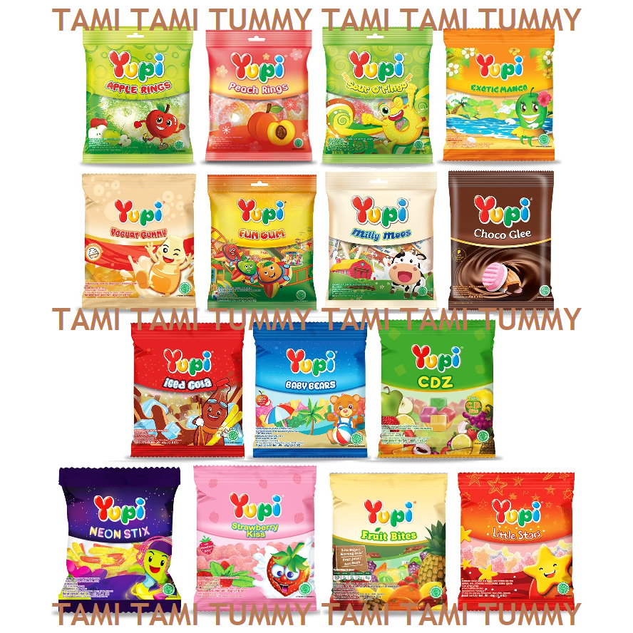 

Yupi Mini Bag 40gr/45gr/110gr - All Varian [GOJEK/GRAB]