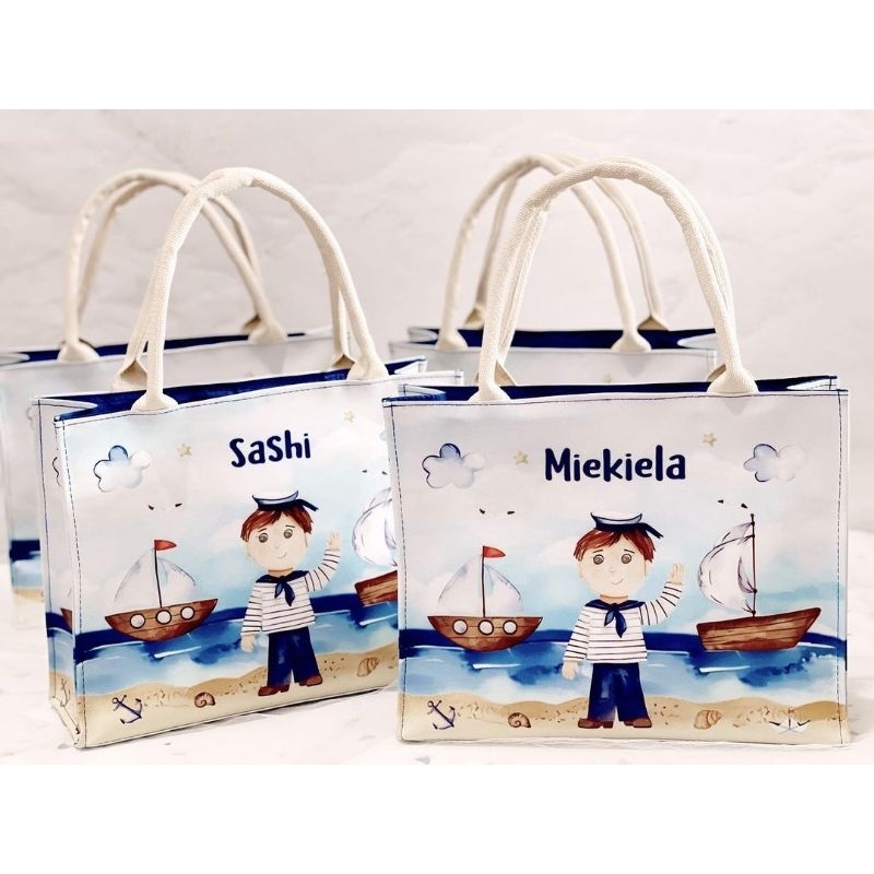 

Tas souvenir D&R tali jinjing webbing katun tebal sumbu/Tas hampers/free desain/Free nama undangan/minim 20pic