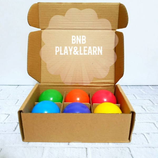 

Wooden Ball Rainbow Toy Murah Promo mainan montessori
