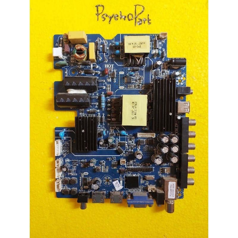 MB - MAINBOARD - MESIN TV LED POLYTRON PLD 32B1550 - 32B1551 - 32B1550W - 32B1551W