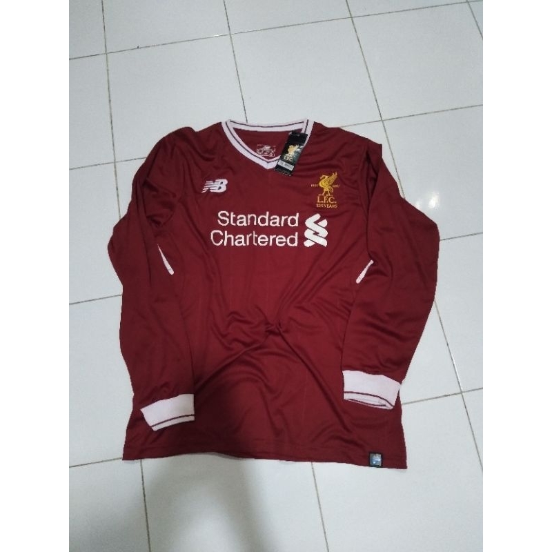 Jersey liverpool home 2017 lengan panjang