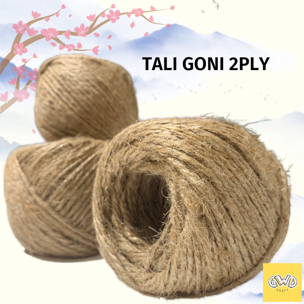 

Tali Rami / Tali Goni 2 Ply Per Gulung