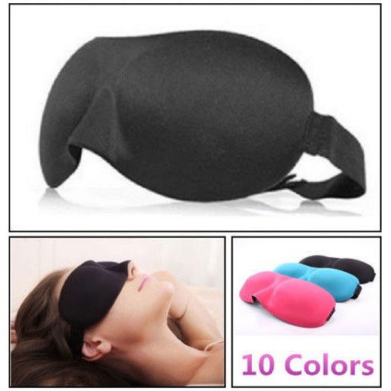 RG Kacamata Tidur Aisleep Kacamata Tidur Soft 3D Sleeping Goggles