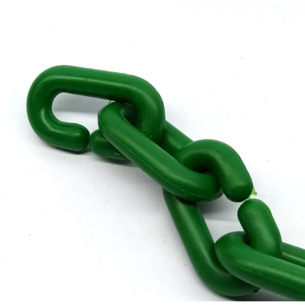 Rantai plastik warna 12mm- hijau (Baca diskripsi sebelum membeli) ⛔️