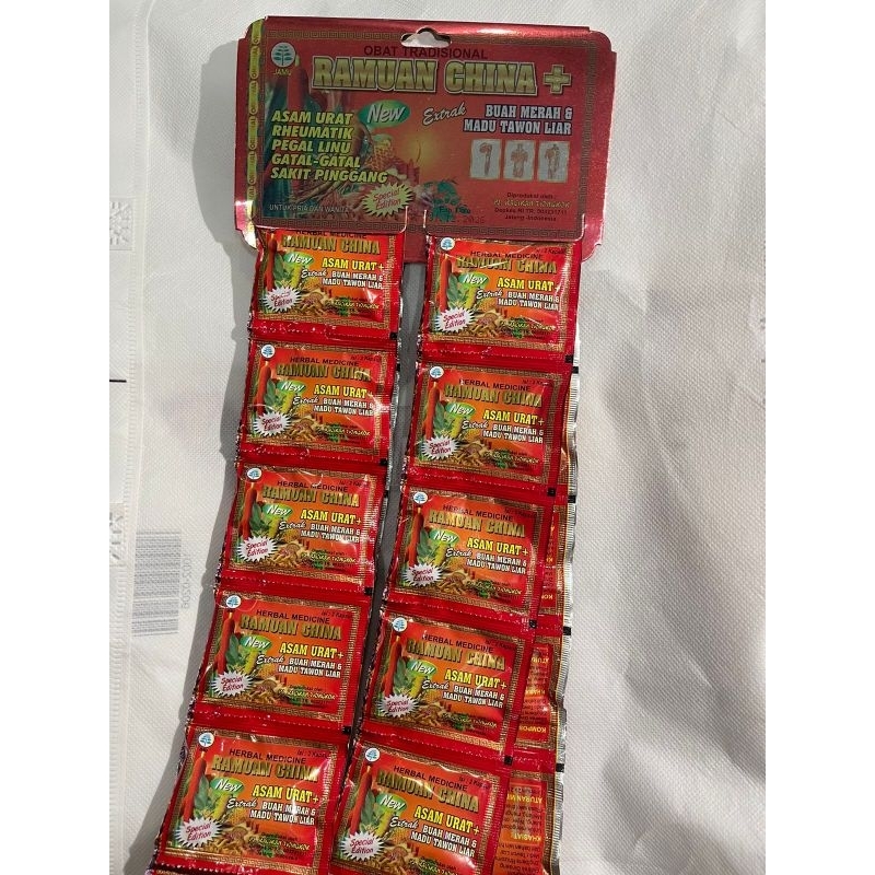 RAMUAN CINA ORIGINAL KAPSUL (ASAM URAT)
