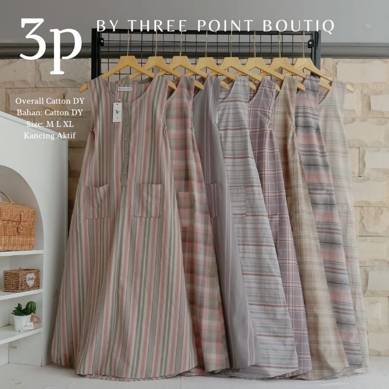 Overall Catton DY by 3Point Boutiq