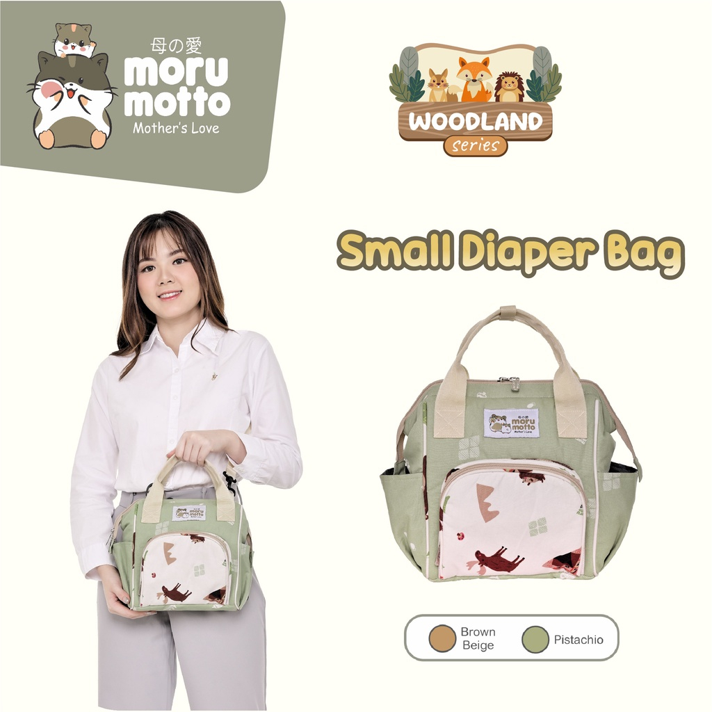 DIALOGUE / MORU MOTTO MURAH TAS MEDIUM / KECIL  / BESAR PERLENGAPAN BABY SIMPEL LUCU KADO BAYI