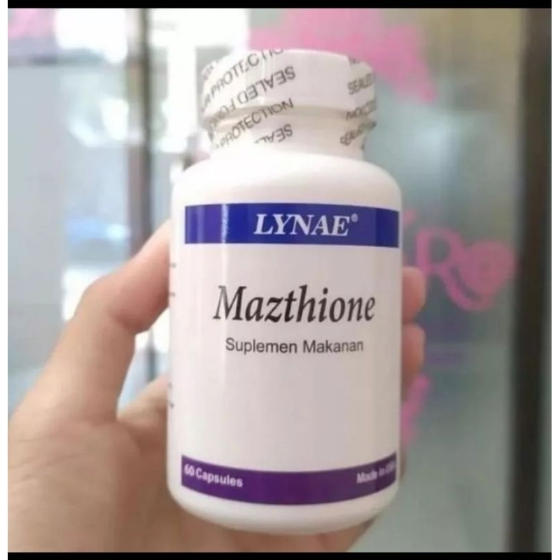 MAZTHIONE SUPLEMEN PEMUTIH - OBAT PEMUTIH KULIT - OBAT PEMUTIH BADAN