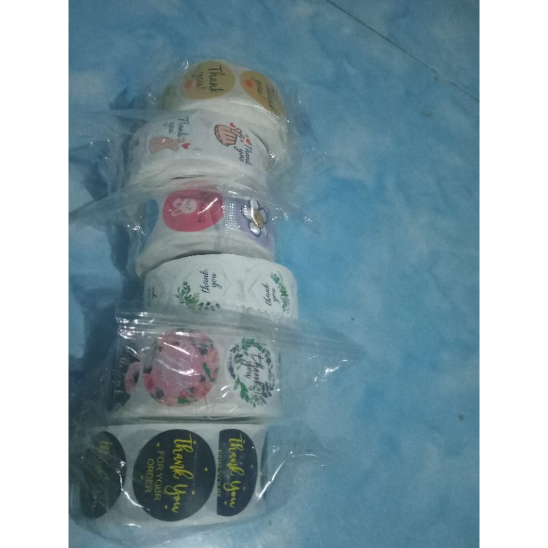

sticker thank you isi 500