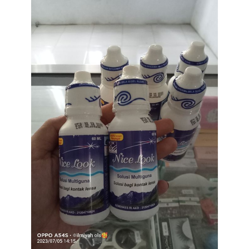 cairan softlens NICE LOOK