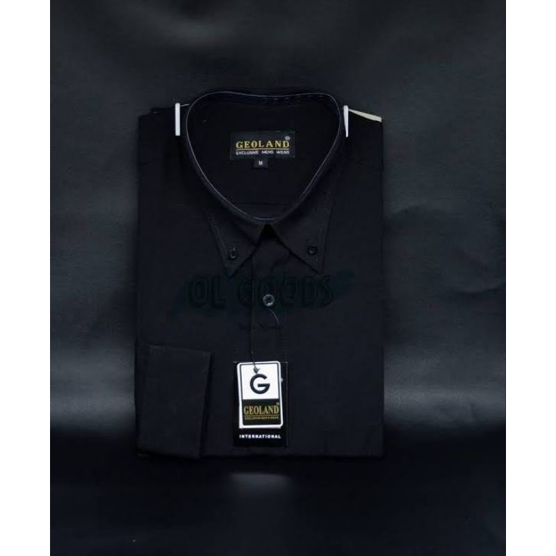 Kemeja Polos Lengan Pendek Geoland