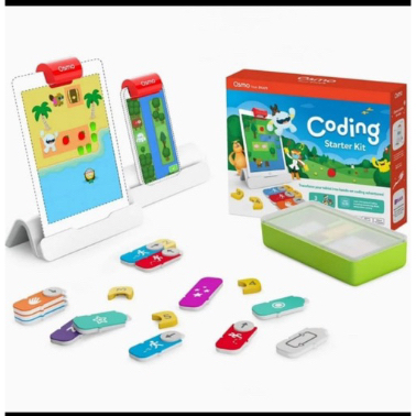 Osmo Coding Starter Kit for iPad - 3 Educational STEM Toy (Osmo iPad)