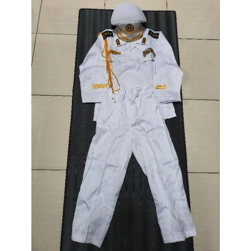 Baju karnaval anak TNI AL 2-4 tahun | baju profesi anak TNI AL | Baju Profesi anak TNI AL