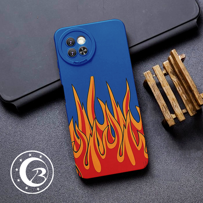 NG09 Marintri Case ITEL S23 4G Fashion Case FIRE1 Softcase Casing & Cover Hp Case Murah