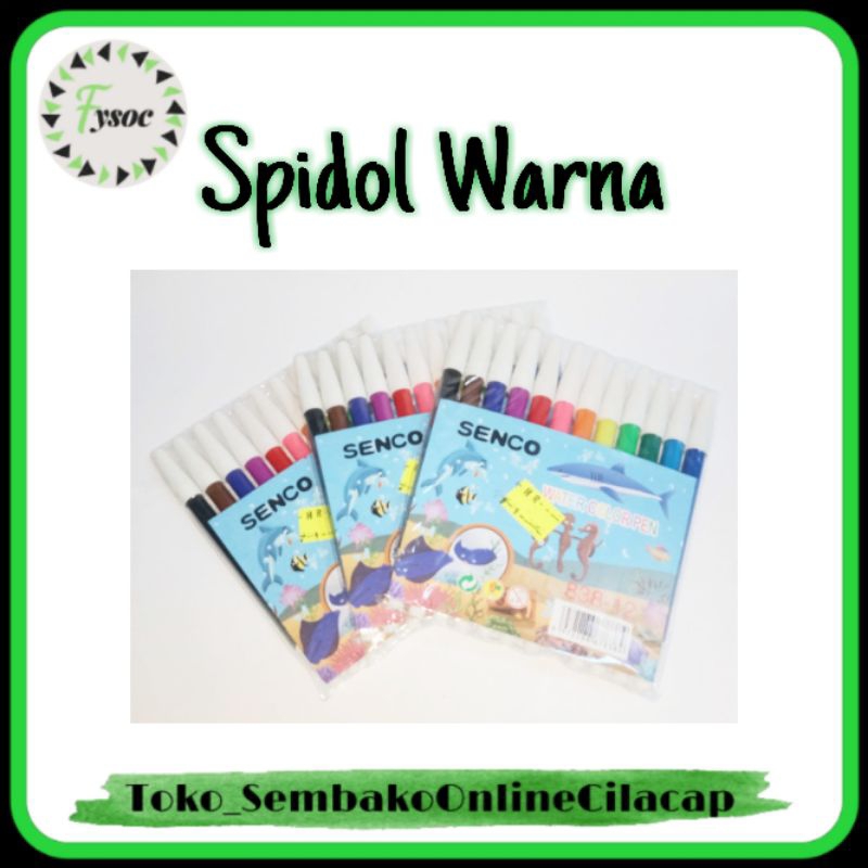 

SPIDOL WARNA SENCO MURAH BERKUALITAS