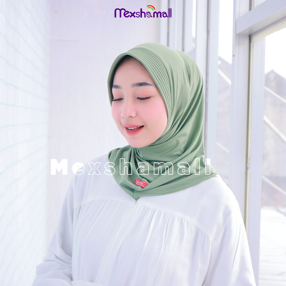 SHAMIRA - Hijab Sport Nadira Jersey Premium Pet Antem Olahraga Senam By Shamira Official