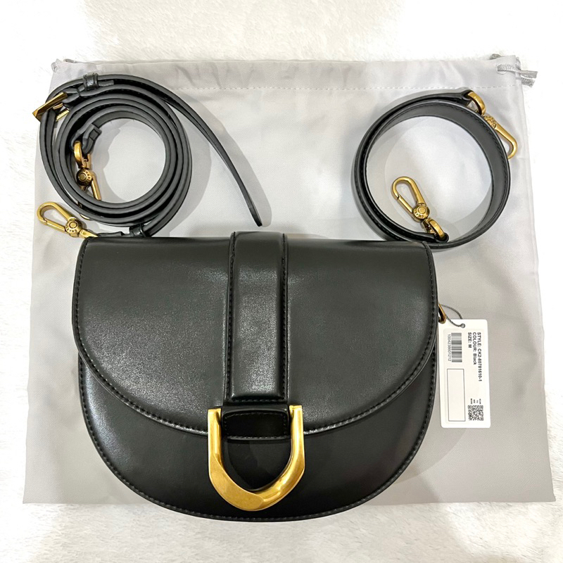 Tas Charles and Keith  Gabine Saddle Bag Medium / Tas Charles & Keith Preloved Original / Tas CK C&K