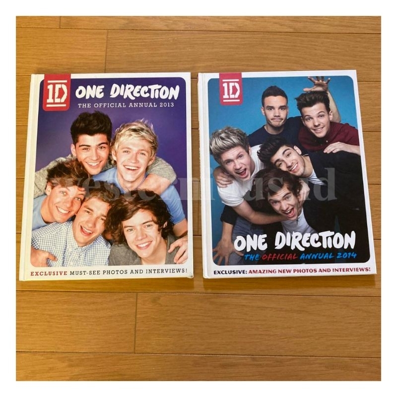 [PO] One Direction 1D The Official Annual 2013 & 2014 Book Hard Cover Buku Harry Styles Zayn Malik L
