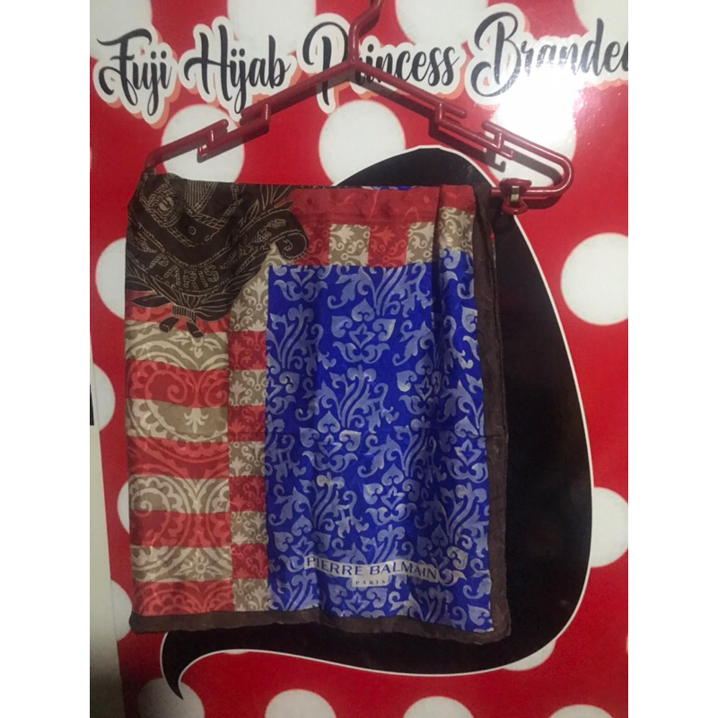 pierre balmain batik scarf