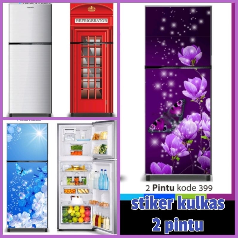 siker kulkas 2 pintu bahan premium anti luntur