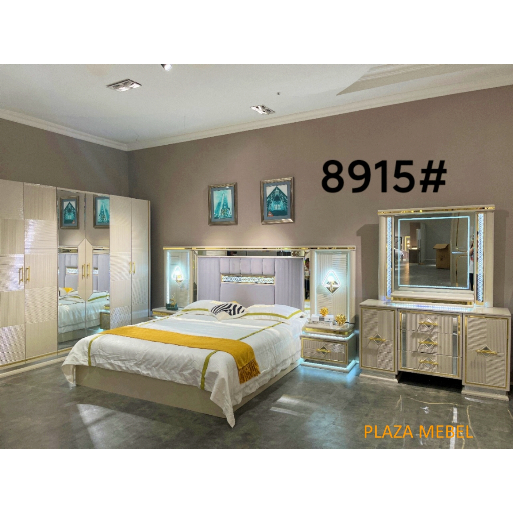 BED ROOM SET IMPORT MINIMALIS MEWAH TYPE 8915 Modern