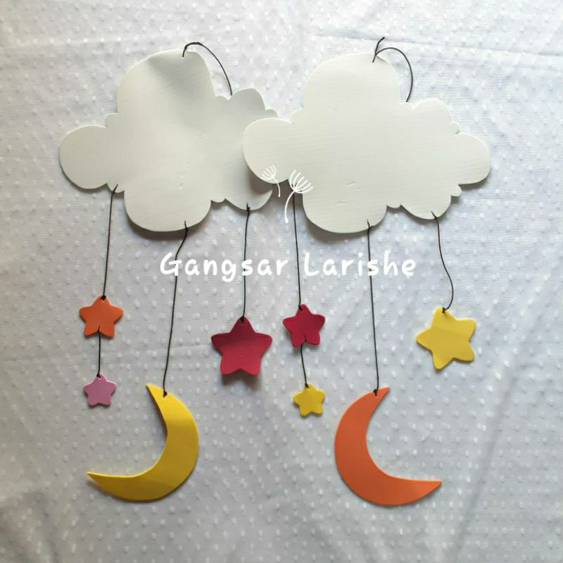 Hiasan Gantung Kelas/ Hiasan Jendela/ Aplikasi Hiasan Kelas/ Stiker Dinding