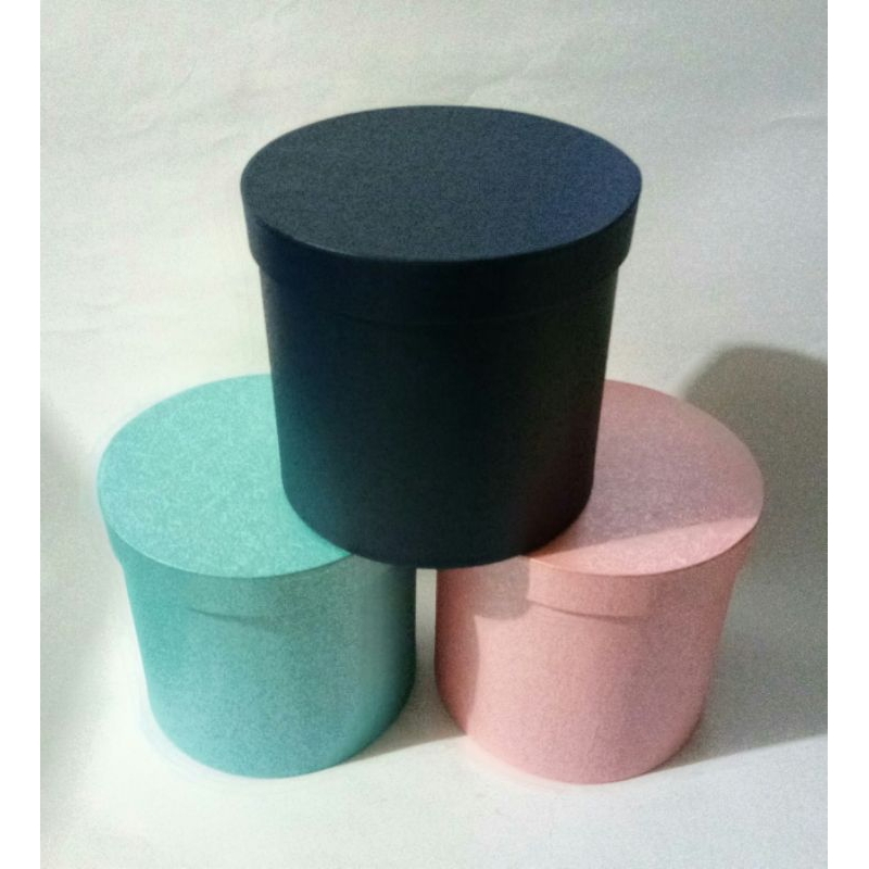

Bloom Box/Box Bulat/Round Box Diameter 20 cm Tinggi 10 cm