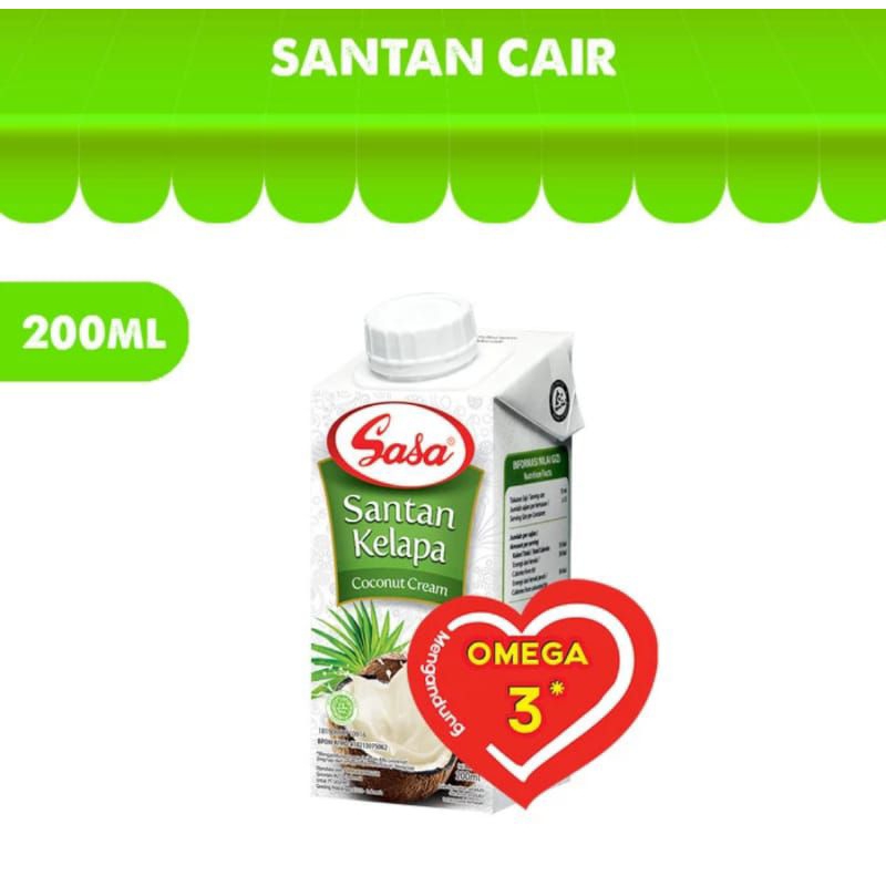 

Sasa Santan Kelapa Cair 200ml