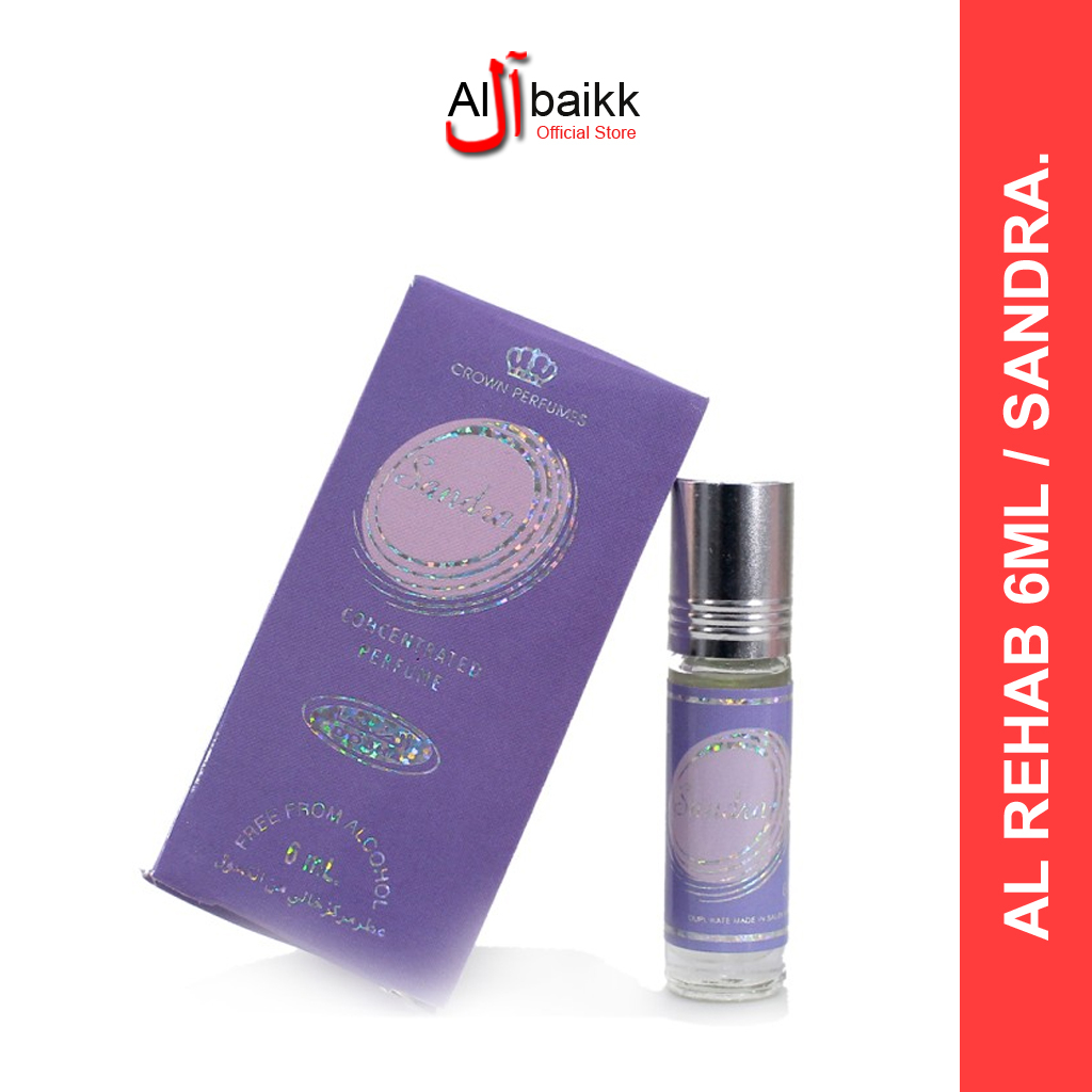 Parfum Arab Al Rehab Sandra 6ml Laki-laki Perempuan