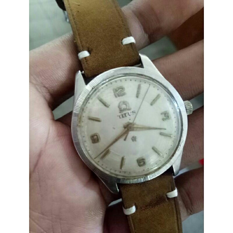 JAM TANGAN TITUS MANUAL WINDING ORIGINAL VINTAGE