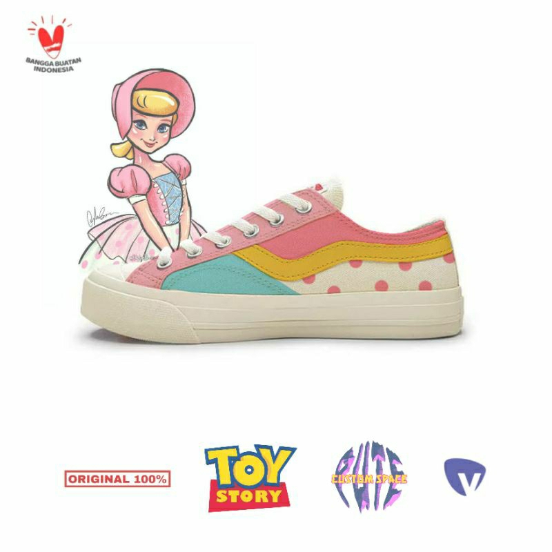 Boo Beep Toy Story sepatu Ventela custom
