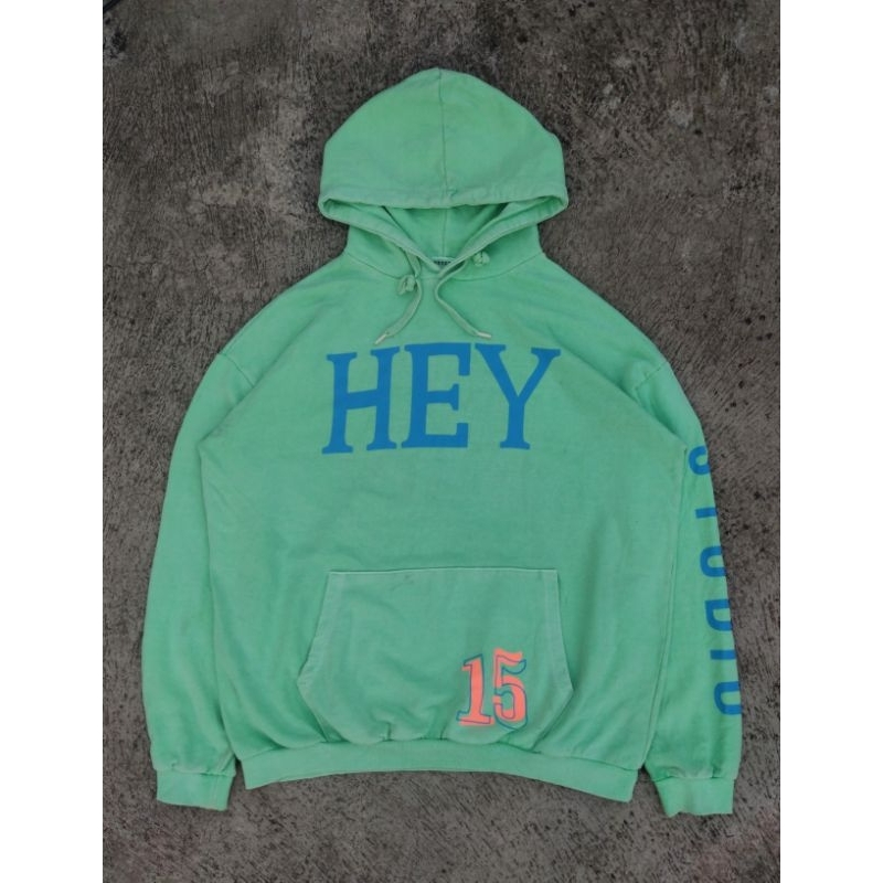Hoodie Enter Hijau Mint (Oversize)