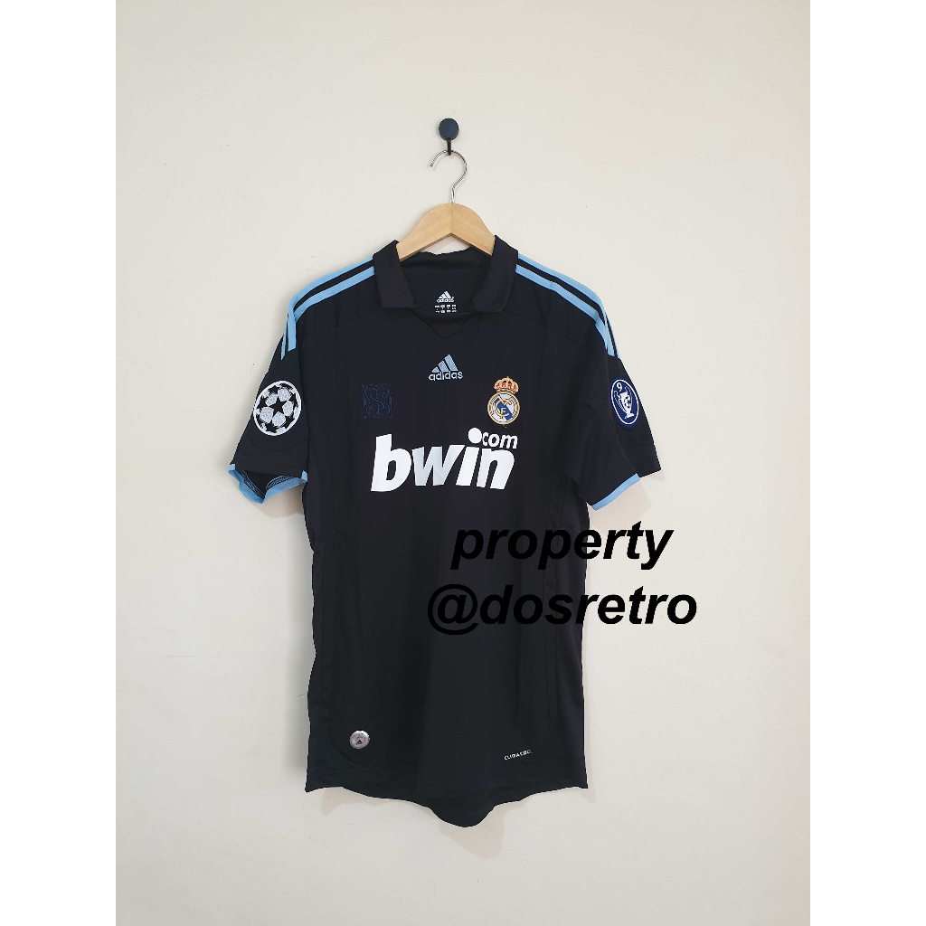 Jersey Retro Rare Real Madrid Away 2009 2010  L, RONALDO 9