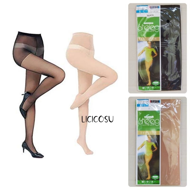 Stocking Celana Transparan Sheleg